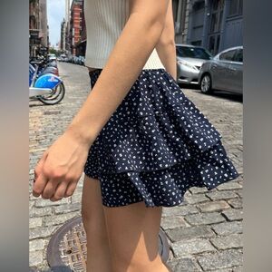 Brandy melville, one size, blue with white flowers